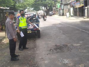 Jalan Rusak Mojolaban Sukoharjo Bikin Celaka, Begini Sambat Warga
