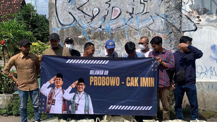 Sejumlah warga di Klaten dukung Prabowo-Cak Imin di Pilpres 2024.