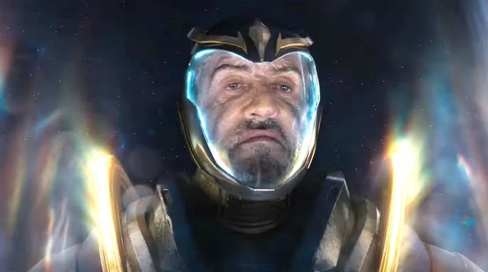 Sylvester Stallone Sylvester Stallone saat tampil di Guardian of the Galaxy Vol. 3.