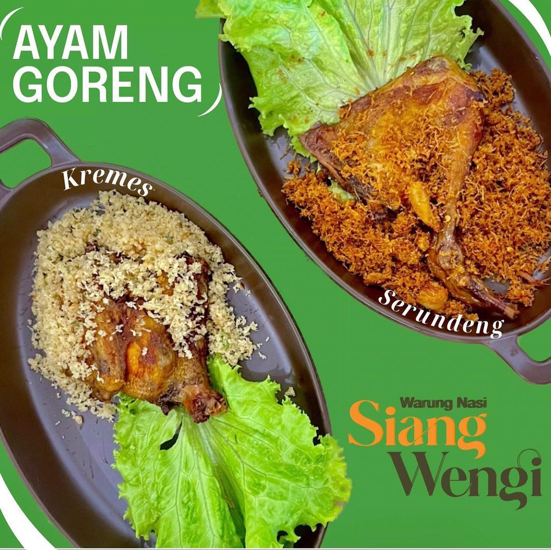Tempat makan Sunda konsep prasmanan