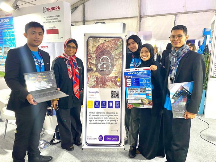 Tim Navigatour Universitas Hasanuddin dalam ajang ISIF 2023 di Turki