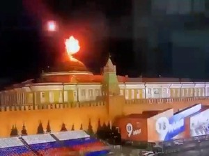 Panas Ukraina vs Rusia Saling Tuduh soal Serangan Drone Kremlin