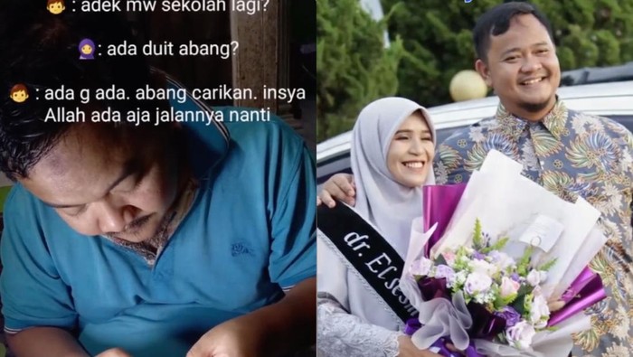 Viral Kisah Haru Perjuangan Pria Sumbar Biayai Istri Sekolah Dokter Spesialis