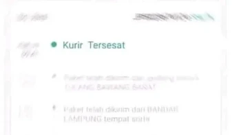 Hayo, di mana itu kurirnya? Foto: Instagram/ra.aray_