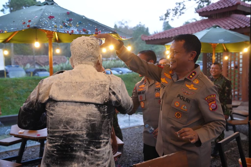 Agenda Guyub TNI-Polri Polda Banten dan Korem 064 Maulana Yusuf