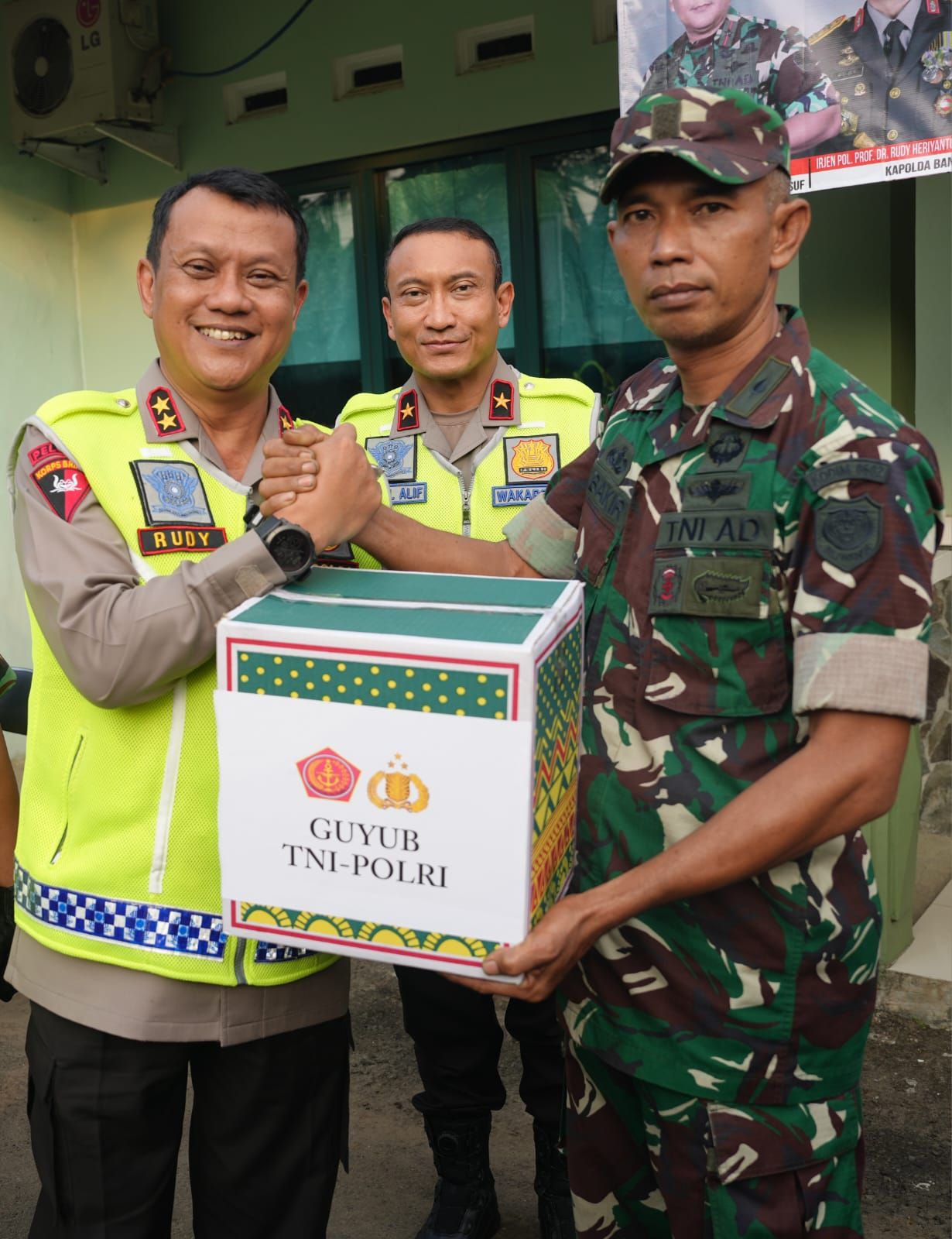 Agenda Guyub TNI-Polri Polda Banten dan Korem 064 Maulana Yusuf