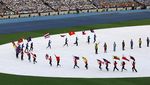 Momen Bendera Indonesia Terbalik di Pembukaan SEA Games 2023