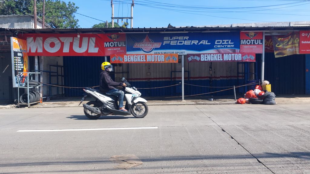 Bengkel di Sentul Bogor Tutup Usai Viral Getok Harga ke Wisatawan (M Sholihin/detikcom)