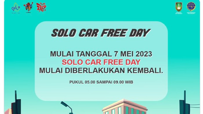 CFD Solo digelar kembali Minggu 7 mei 2023.