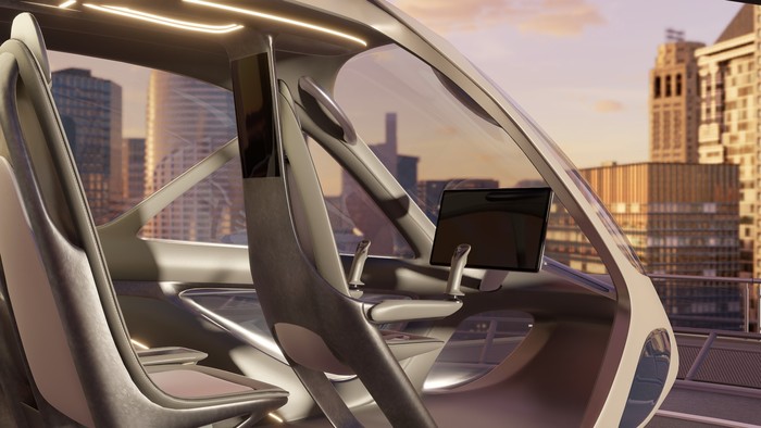Desain Taksi Terbang Hyundai dan Supernal Desain Taksi Terbang Hyundai dan Supernal.