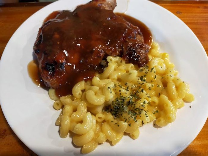 Steak ayam menu Hawkers Cheese Steak.