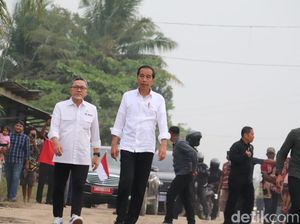 Sindiran Jokowi Setelah Lihat Kondisi Jalan di Lampung