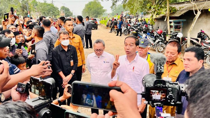 Jokowi di Lampung