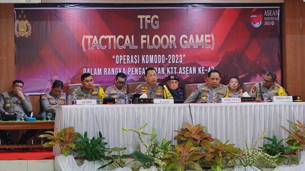 Kapolri Jenderal Sigit Saat Peninjauan di Labuan Bajo NTT
