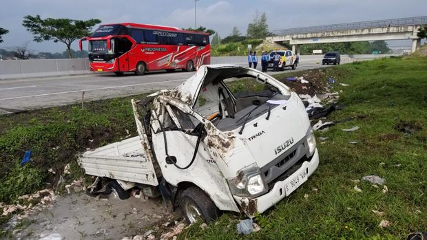 Kecelakaan di Tol Ngawi