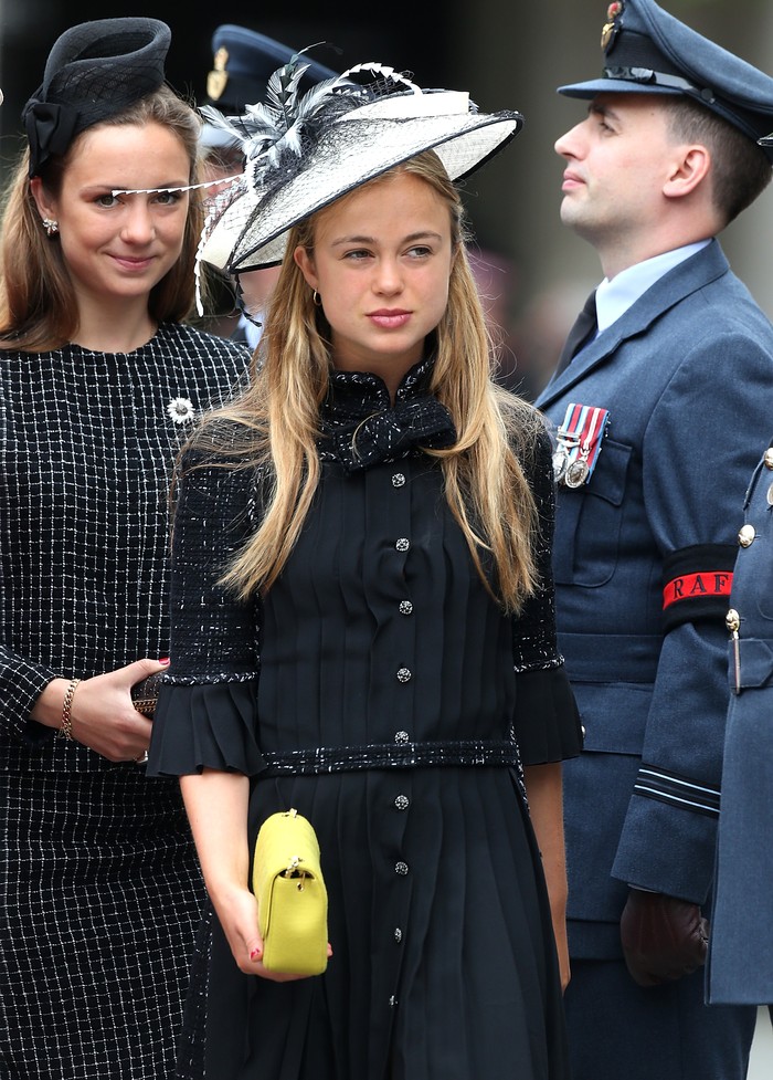LONDON, ENGLAND - JUNE 10:  Amelia Windsor attends a National Service of Thanksgiving as part of the 90th birthday celebrations for The Queen at St Paul's Cathedral on June 10, 2016 in London, England.  (Photo by Danny Martindale/WireImage)