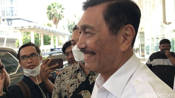 Luhut Binsar Pandjaitan. (Firda Cynthia Anggrainy/detikcom).