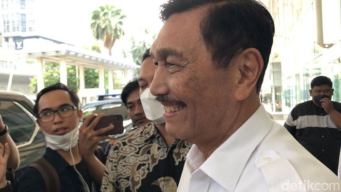 Luhut Binsar Pandjaitan. (Firda Cynthia Anggrainy/detikcom).