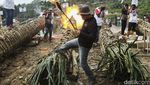Begini Adu Meriam di Pesta Rakyat Kuluwung Sunda