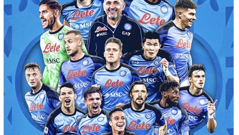 Napoli sering menjadi runner up, tapi kini mereka jadi juara. Foto: Twitter