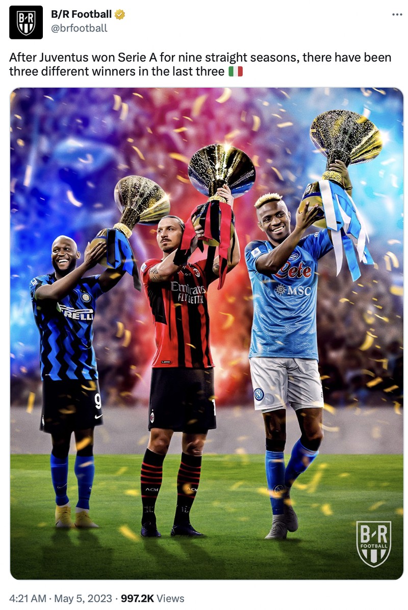 Meme Napoli Juara Liga Italia 2022-2023