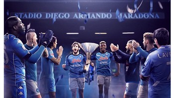 Selamat, Napoli!. Foto: Twitter