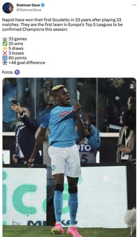 Meme Napoli Juara Liga Italia 2022-2023