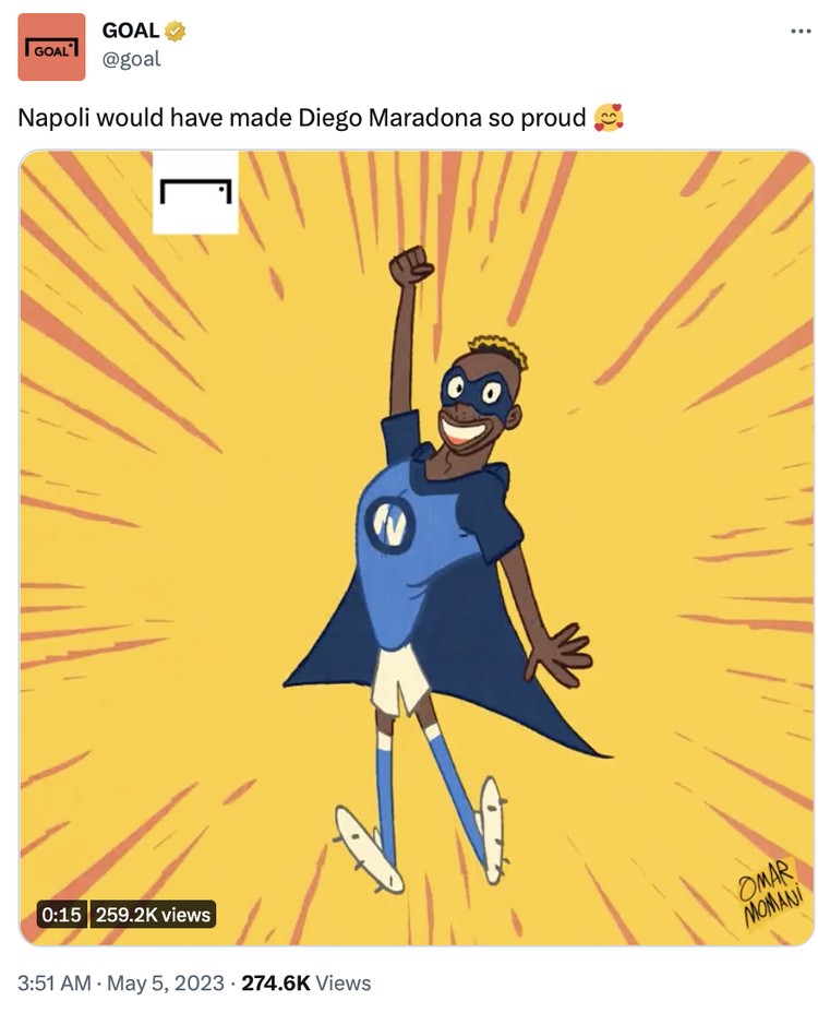 Meme Napoli Juara Liga Italia 2022-2023