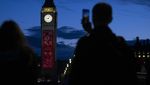 Menara Big Ben London Menyala Jelang Penobatan Raja Charles III