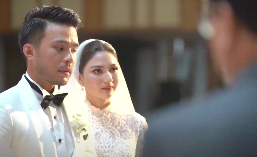 Pemberkatan Jessica Mila dan Yakup Hasibuan