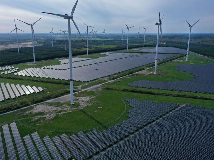Penampakan Ladang Turbin dan Panel Surya Jerman Demi Genjot Energi Hijau