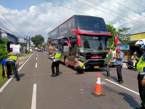 Sopir Bus Tingkat Penabrak 2 Pelajar Wonogiri hingga Tewas Jadi Tersangka!