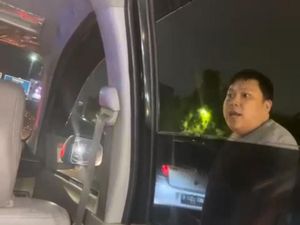 Pelat Nopol Dinas Polisi di Pemobil Koboi Berpistol Ternyata Palsu!