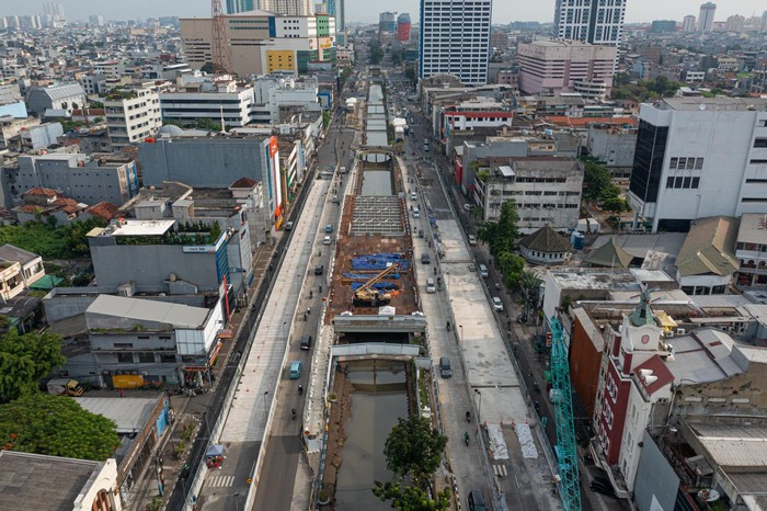 Progres terkini MRT Jakarta