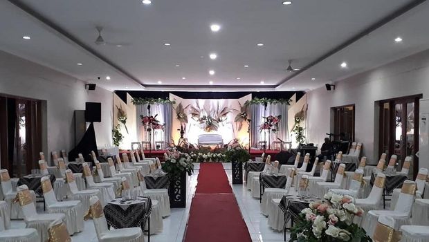 Sejumlah hotel dan gedung untuk pernikahan di Solo. Foto diunggah Jumat (5/5/2023).
