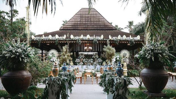 Sejumlah hotel dan gedung untuk pernikahan di Solo. Foto diunggah Jumat (5/5/2023).