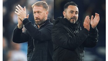 Meski berganti pelatih di dalam perjalanan musim Liga Inggris musim ini, Brighton tetap tampil ganas sebagail tim underdog. Foto: Twitter