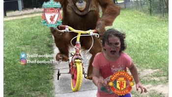 Kekalahan MU ini juga bikin Setan Merah terancam tidak masuk Liga Champions lagi. Foto: Twitter