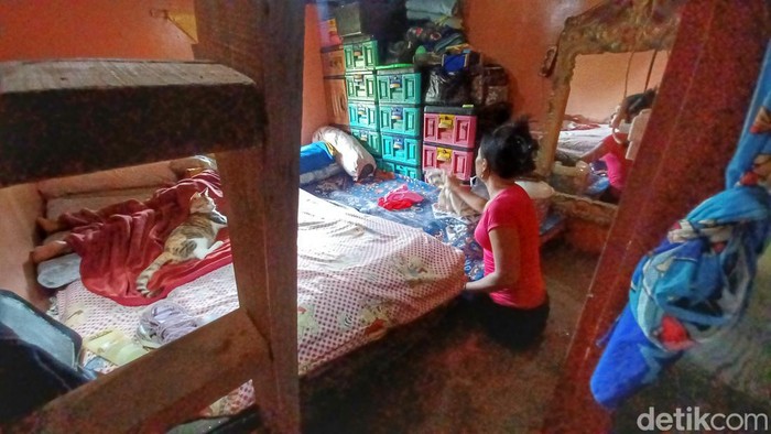 Banjir di Kampung Cijagra, Kabupaten Bandung.