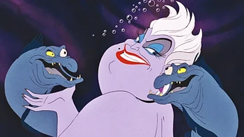 Karakter vilain Ursula menjadi pria, tapi tampak saja ya. Foto: Brightside