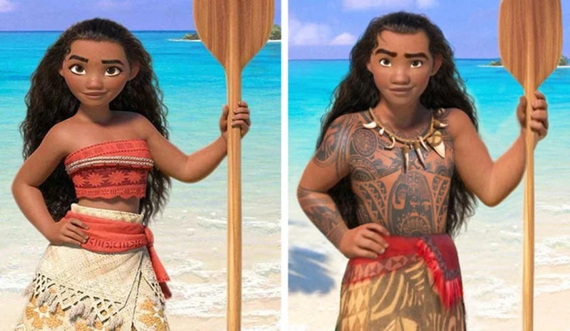 fotoinet Begini Jadinya Jika Karakter Disney Bertukar Gender