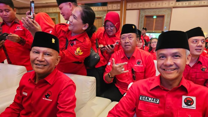 Ganjar Pranowo Hadiri Konsolidasi PDIP Jatim