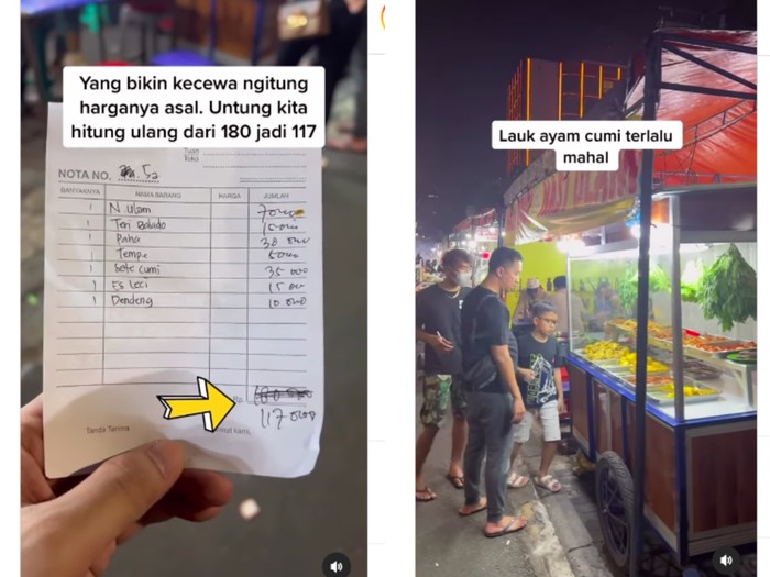Getok harga nasi uduk