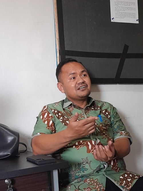 Ketua Bawaslu Kota Mataram Muhammad Yusril, Sabtu (6/5/2023). Foto: istimewa.