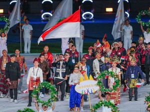 Baju Adat Sumsel Dipromosikan saat Pembukaan SEA Games Kamboja