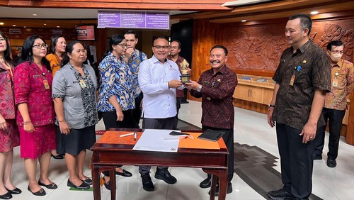 Mal Pelayanan Publik Kota Denpasar menuai pujian dari Ombudsman karena kelengkapan dan basis digital yang digunakan dalam pelayanannya.