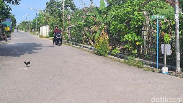 nama jalan unik KB di Mojokerto