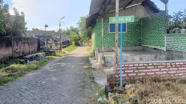 nama jalan unik KB di Mojokerto