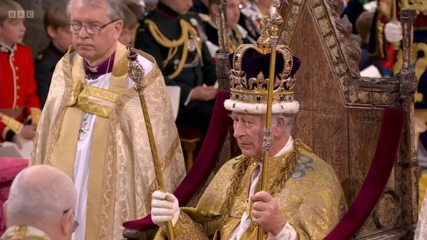 Penobatan Raja Charles III (dok. YouTube BBC)