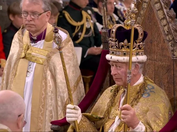 Penobatan Raja Charles III (dok. YouTube BBC)
